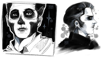 @thebandGHOST doodle sheet